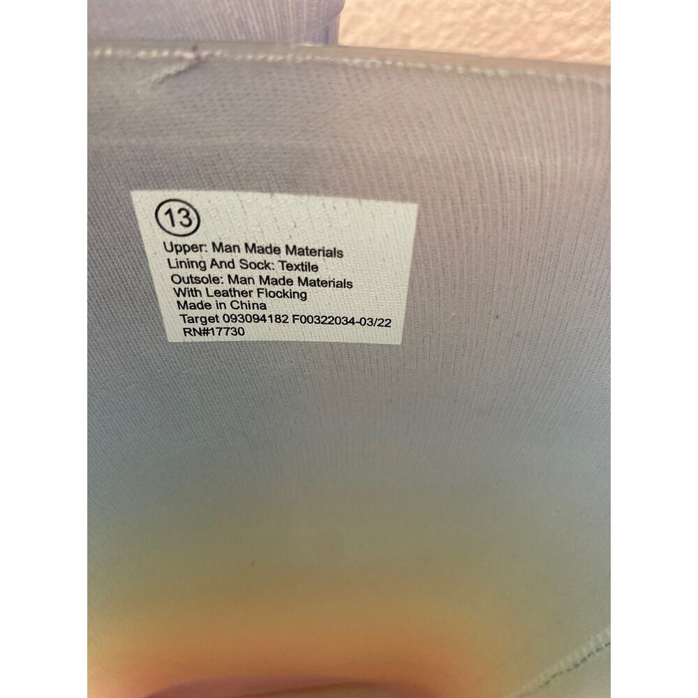 Cat & Jack CeCe rainbow rainboots size 13 - Picture 5 of 10